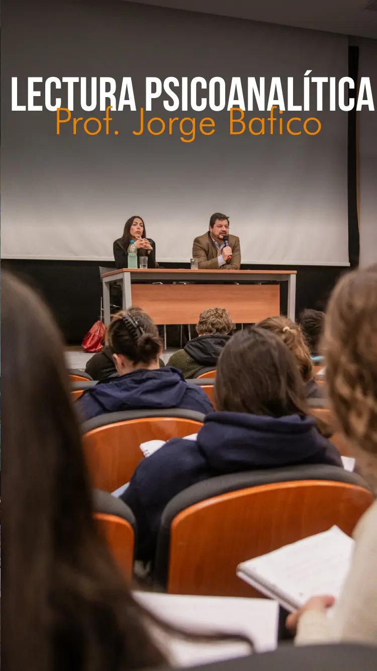 Charla Lectura Psicoanalítica - Prof. Jorge Bafico